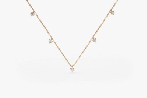Diamant hals kette - hals, 5