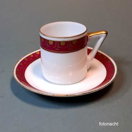 Antike mokkatasse untertasse - antike,