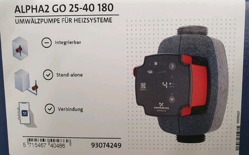 Grundfos alpha 40 - go, 180