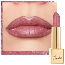 Lippenstift Metallic Glanz Finish, Mauve-Rosa Langanhaltender Glitzer Lippens...