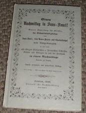 Einen Nachmittag in Sans-Souci, Potsdam 1850- Nachdruck