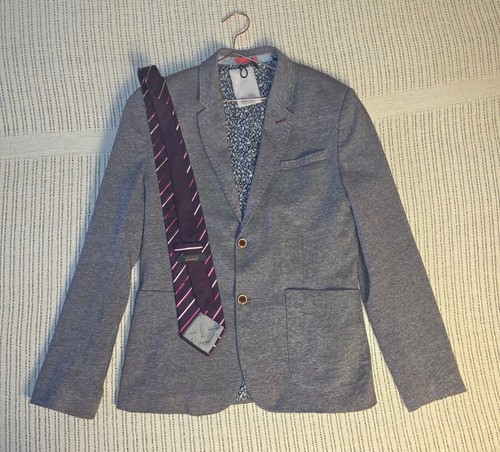 Ted baker mens grey blazer - mens,