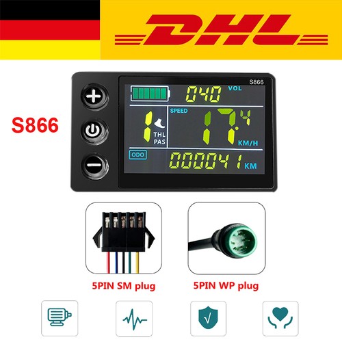 Electric bike scooter lcd - bike,