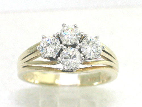 Brillant ring 585 gelbgold - brillant,