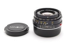 【N NEUWERTIG+++】Minolta M Rokkor 40mm f/2 Objektiv Leica M Mount für CLE CL