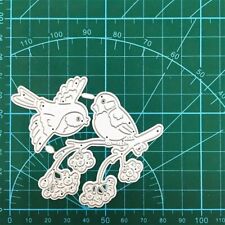 Stanzschablone Vögel, Größe 8,0 cm x 6,6 cm (005)