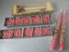 Altes Kerzen Konvolut Schmuck