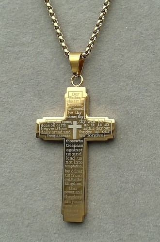 Kreuz anhänger vaterunser - anhänger,