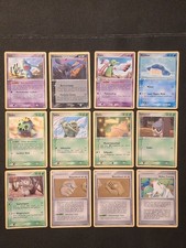 Pokémon Karten • 12 Karten Sammlung • EX Sandsturm  Set • Pokemon Deutsch 2003