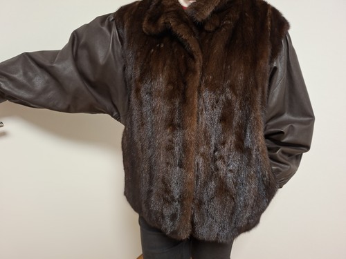 Damen felljacke nerzjacke mit - damen,