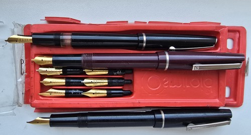 Osmiroid füllfederhalter - 3x,