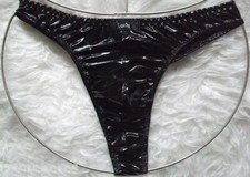 String tanga lackleder - tanga,