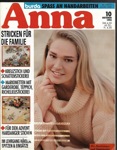 Handarbeitsheft anna 92 - handarbeitsheft,