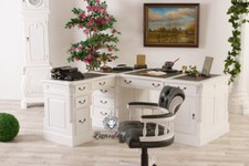 Schreibtisch Barockstil L Form