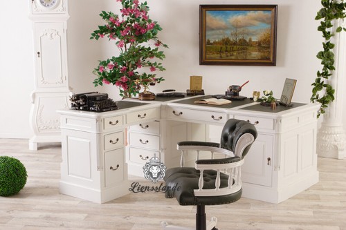 Schreibtisch barockstil form - schreibtisch,