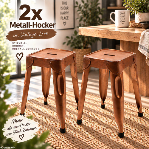 Metall hocker sitzhocker - hocker,