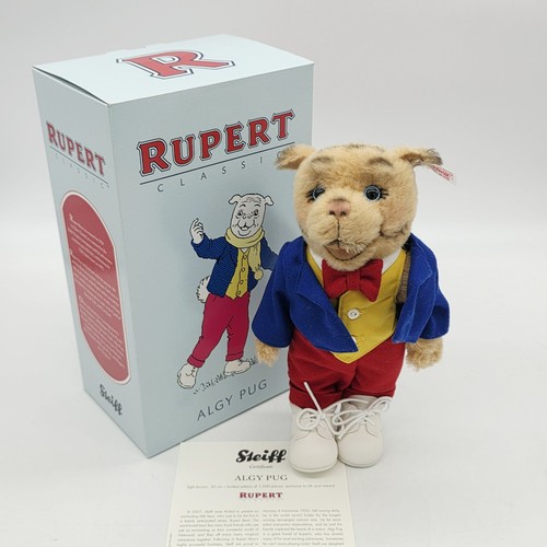 Steiff 653582 mops algy pug - steiff,