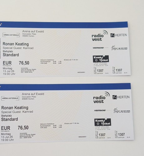 Ronan keating bassum am - 2x,