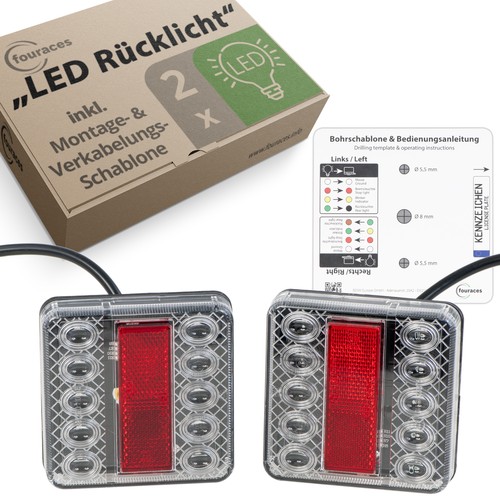Fouraces led anhänger - led,
