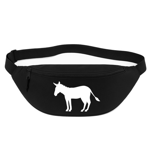 Bauchtasche esel silhouette - esel,