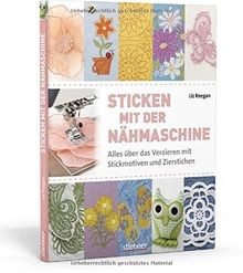 Sticken mit der nähmaschine - der,
