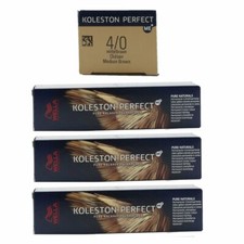 Wella Koleston 3 x 60 ml 4/0