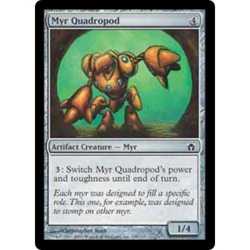 Mtg myr quadropod fifth - myr, nm