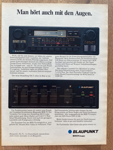 Blaupunkt heidelberg autoradio - heidelberg,
