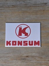 Konsum Magnet Kühlschrankmagnet DDR