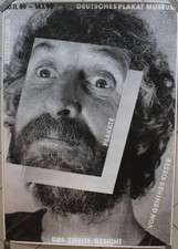 Günther Kieser, Das zweite Gesicht,  Dt. Plakat Museum, Poster, Essen, 1990, A0