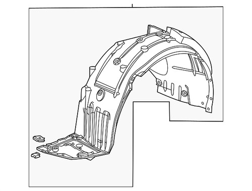 Genuine honda fender - honda,