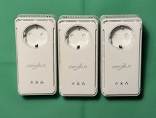 Devolo dLAN 200 AVplus Powerline Steckdosen Adapter 3 Stück