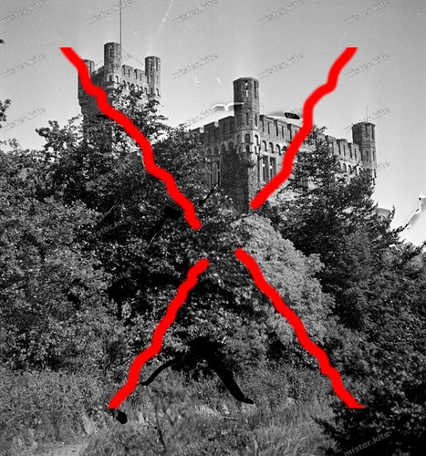 Negativ-Serrig-Saar-Schloss