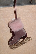 Deko-Schlittschuh aus Stoff