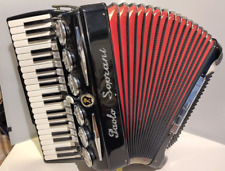 sehr gutes Paolo Soprani Akkordeon, 4-chörig, 120 Bässe