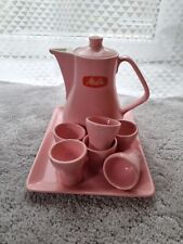 Melitta Ascona Eierbecher Kaffeekanne Platte Minden rosa 60er