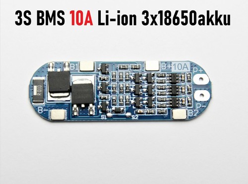 Bms 10a ion 18650 pcb - bms,
