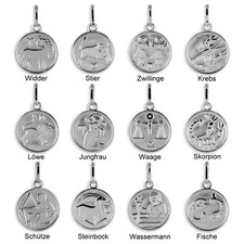 Sternzeichen Anhänger 925