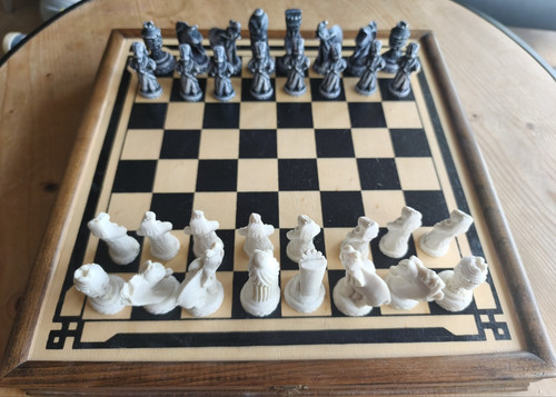 Schachspiel set klappbares - set,