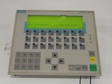 Siemens 6AV3 617-1JC20-0AX1  Panel OP17 Operator Panel OP-17 DP