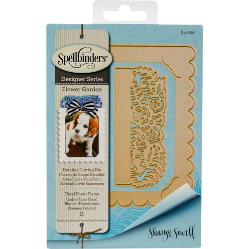 Spellbinders dies floral photo - dies,