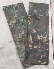 2 Orig. Bundeswehr Tasche Zelt Zeltbesteck Zeltstange Heringe Camping flecktarn