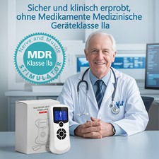 Digital TENS EMS Gerät 8 modi Reizstromgerät Schmerztherapie Muskelstimulation