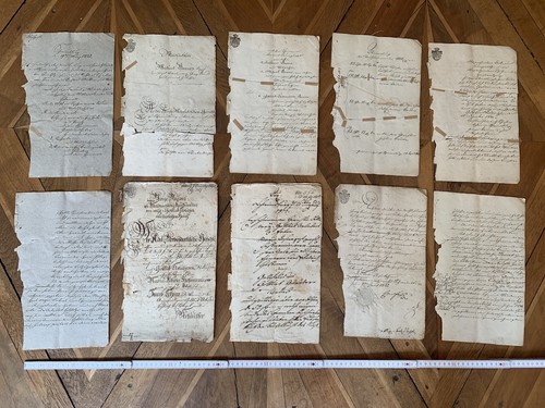 Konvolut urkunden 1793 1845 - konvolut,