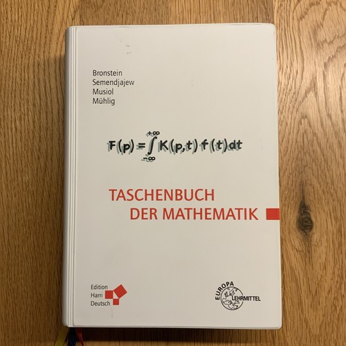 Taschenbuch der mathematik - taschenbuch,