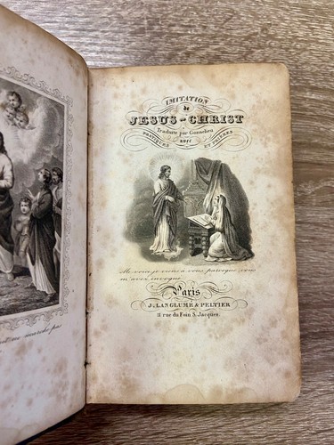 Antique french book - antique,