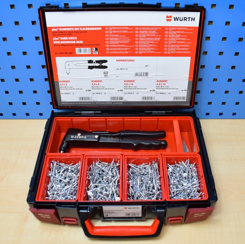 Würth nietenzange mit nieten - mit,