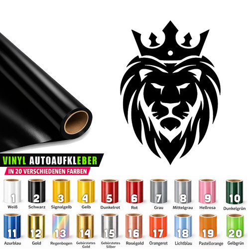 Autoaufkleber löwe king - autoaufkleber,