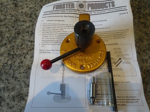 Reloading forster power - reloading, case