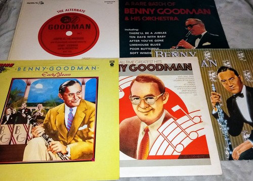 Benny goodman vinyl lps - goodman, 5